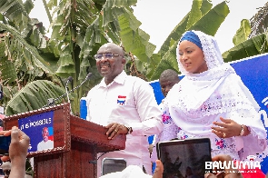 Dr Bawumia Flanked By Samira