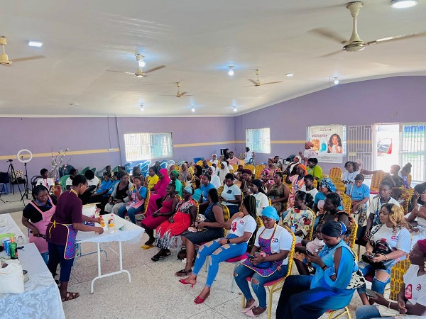 About 100 women participated in the workshop