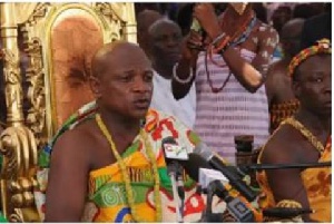 Togbe Afede XIV, Agbogbomefia of Asogli and President of the National House of Chiefs