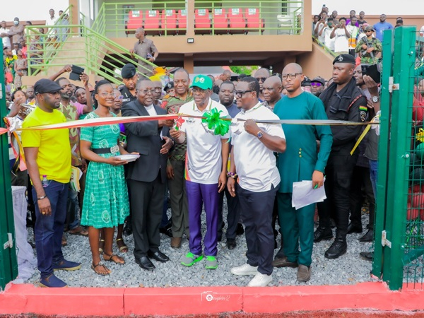 Speaker of Parliament, Alban Bagbin with some officials