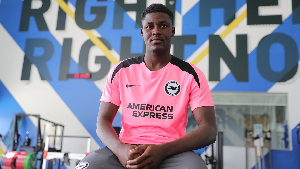 Ghanaian forward, Ibrahim Osman