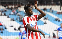 Boakye Yiadom impressive form continues scoring a brace to secure the necessary points for his side