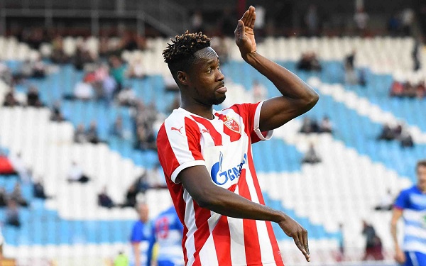 Boakye was making his first start in two months