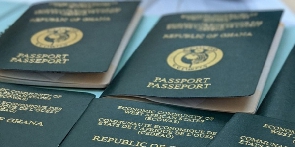 File photo of Ghanaian passport