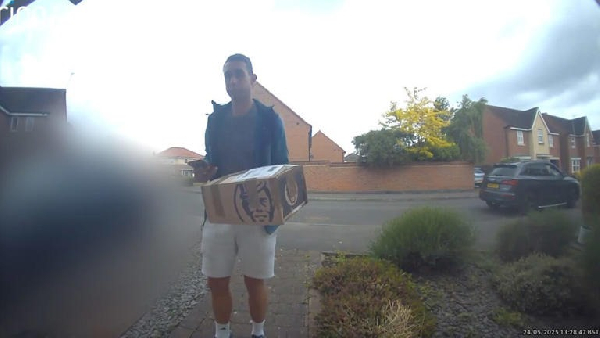 David Coote was seen making deliveries
