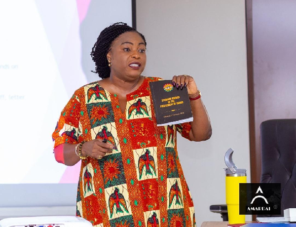 Coordinating Director of the Public Affairs Subdivision of Parliament, Madam Kate Addo