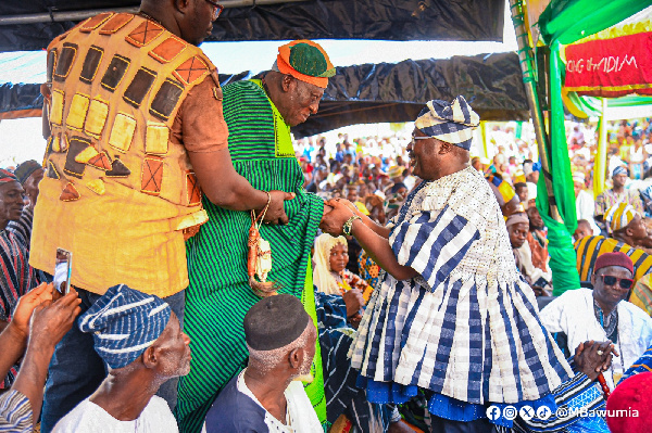 Dr. Bawumia expressed gratitude to Chief Fanyinama for the honour