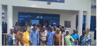 The ceremony was attended by chiefs and elders of Lower Manya Krobo