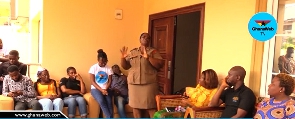 A scene from the GNFS training session with ADPU Ghana staff