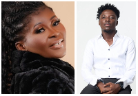 Ghanaian gospel singer Esther Smith and hype man Bigg Paradise