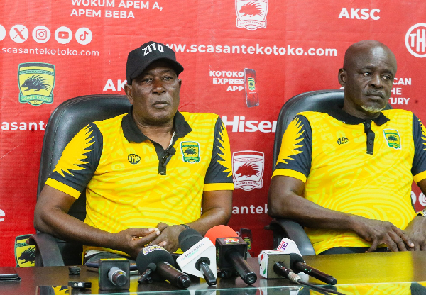 Karim Zito (L) and Prince Owusu (R) during the unveiling