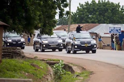 President John Dramani Mahama tours parts of the Northern region