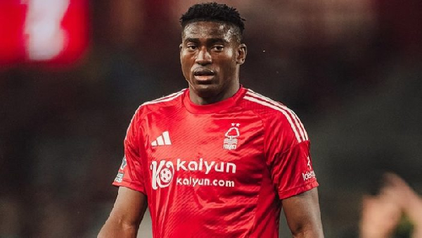 Taiwo Awoniyi is receiving treatment at the hospital after suffering abdominal injury