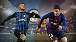 Barcelona are back in Champions League action as they take on Inter in Milan