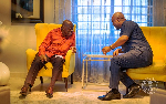 Watch heartwarming video of Akufo-Addo visiting Mahama at Kwahu