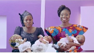 Stacy Amoateng, Restoration TV Show Host with widow and her four kids