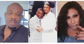 Nigerian record producer Don Jazzy and Ex-wife, Michelle  Jackson