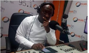 Bright Kwesi Asempa, host of Onua FM morning show