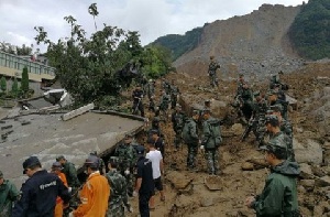 China Landslide