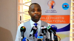 Executive Director of Child Rights International, Bright Appiah