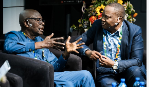 Dr Ishmael Yamson, the Board Chairman of MTN Ghana (L) Dr Ishmael Yamson, the Board Chairman of MTN Ghana (L)