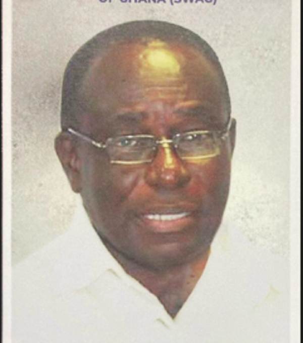 Late former President of the Sports Writers Association of Ghana, Ackah Anthony