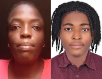 The woman says she is a relative of the deceased student Nana Agyei Ahyia who died in Latvia