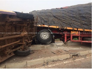 The driver's mate was confirmed dead after he was rushed to the hospital (file photo)