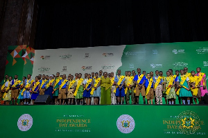 Professor Jane Naana Opoku-Agyemang is  Ghana's Vice President