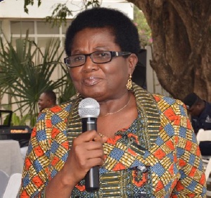 Former Deputy Minister for Education,  Elizabeth Ohene