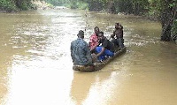 The teachers say they cannot continue risking their lives in this small dilapidated canoe