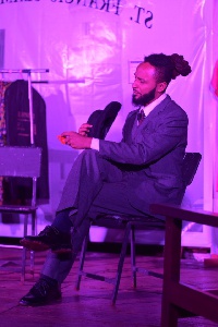 Wanlov plays Mr. Engelemeyer in the play, The Seamstress of St Francis Street