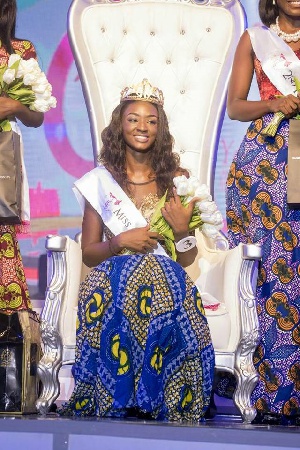 Upper East representative Margaret Dery wins Miss Ghana 2017