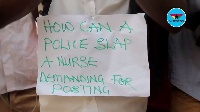 The unemployed nurses have accused the police of physical abuse
