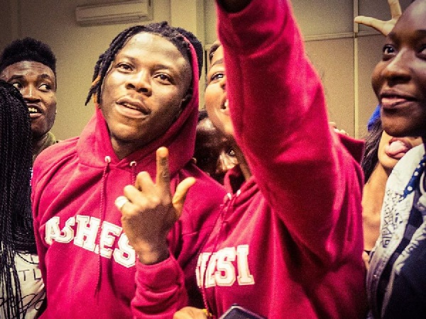 Stonebwoy at Ashesi