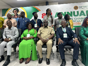 The minister among some of the stakeholders at the event