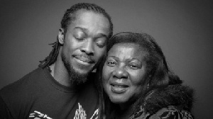 Kofi Kingston With Mother