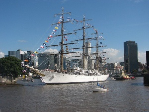 Argentina War Ship