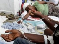 Cholera patients.    File photo.