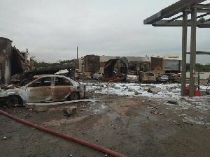 The gas explosion at Atomic Junction has so far left seven persons dead