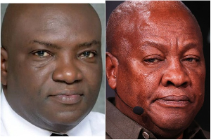 Kuranchie Ken (L) sues President Mahama