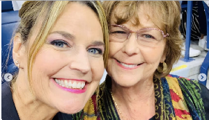Savannah Guthrie and her mother