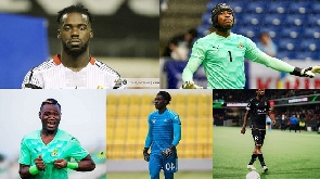 A photo of Players who could replace Jojo Wallacott, Ofori, and Baba Iddrisu in final Black Stars sq