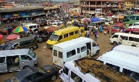 Aerial shot of a lorry terminal | File photo