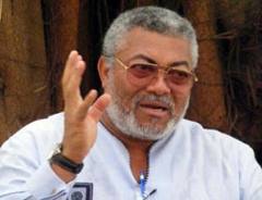 Former President, Jerry Rawlings