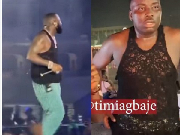 Nigerian singer, Davido, and the 'lucky fan'