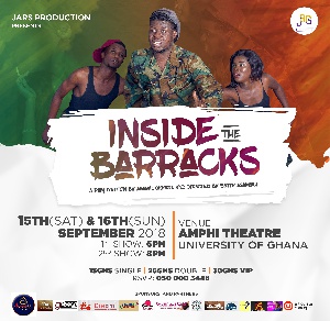 Inside the Barracks is a play by Jars Production