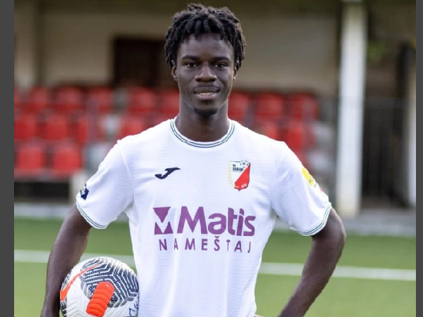 Talented Ghanaian striker Francis Antwi Boasiako