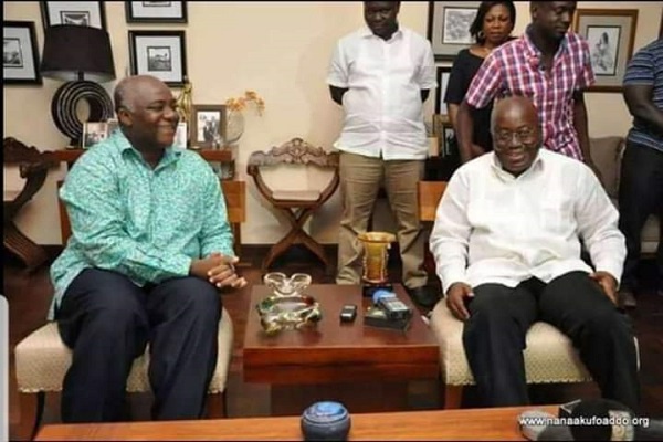 Addai Nimo with President Akufo-Addo