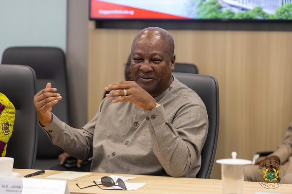 President Mahama announced the new policy during the swearing in of the newly appointed ambassadors
